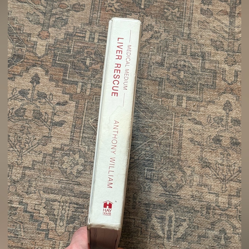 Medical Medium Liver Rescue by Anthony William - Red & White Cover - Picture 4 of 8